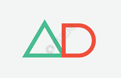 橙绿色字母符号标志ac a c 设计标识商业公司身份橙子插图创造力背景图片