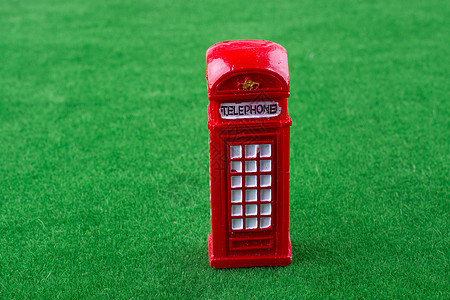 电话亭城市电话盒子街道王国摊位绿色英语红色文化图片