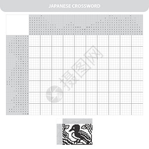 Bird 黑白日本填字对答 非图对答图片