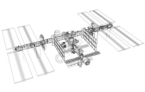 国际空间站大纲 韦克托进步飞行器空间站航天飞机技术插图勘探航班人造卫星轨道图片