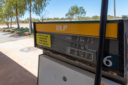 澳大利亚无铅汽油泵的ULP澳大利亚模拟显示器图片