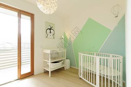 内地 斯堪的纳维亚式托儿所或婴儿室图片