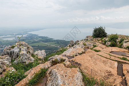 Arbel悬崖或上架石头峡谷圣地公园旅行天空爬坡橙子国家旅游图片