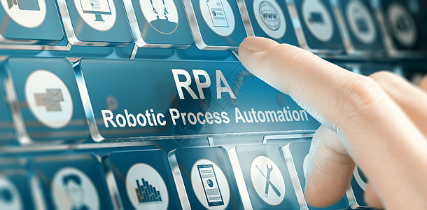 RPA 机器人程序自动化概念图片