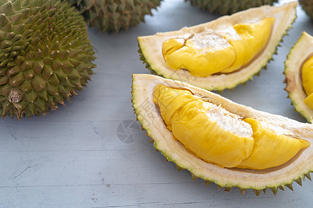 马来西亚有名的土耳木芒果实国王甜点水果美食情调异国食物榴莲节日热带角质图片