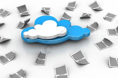 云云概念计算电脑天气互联网蓝色数据网络天空电子邮件技术图片