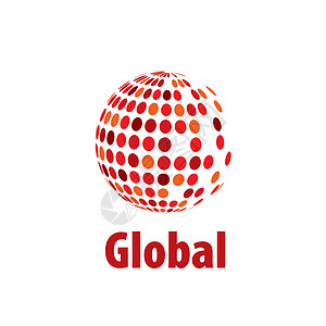 矢量标志 glob互联网社会旅行创造力网络圆形身份地球丝带世界图片