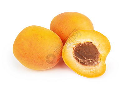 白上堆积的杏汁白色健康黄色营养市场季节橙子食物甜点水果图片