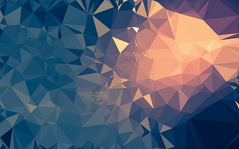 抽象低聚背景几何三角形插图几何学艺术墙纸折纸马赛克多边形背景图片