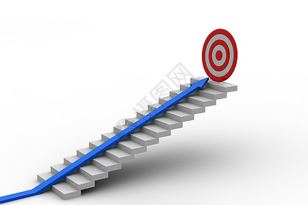 成功之路障碍商务商业人士战略成就跑步竞赛楼梯插图背景图片