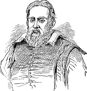 伽利略·加利莱 古代插图图片