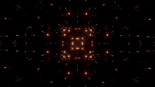 3d 插图壁纸背景的抽象光灯爆炸设计艺术渲染金子隧道墙纸运动3d背景图片