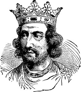 英格兰亨利三世 古代插图公爵黑色雕刻绘画国王白色艺术图片