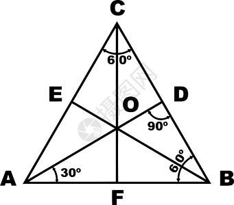 等边三角古董插图艺术雕刻三角形学位黑色白色绘画高清图片