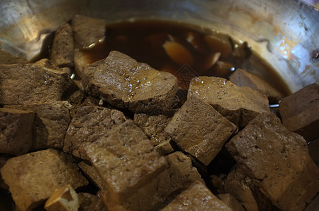 深色豆腐 泰国菜食菜单食物蔬菜传统食品盘子美食午餐豆腐旅行图片