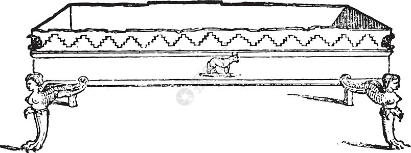 在龙舌兰酒复古版画中发现炖煮背景图片