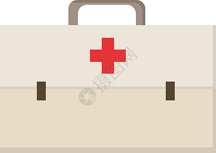 白色背景上的急救插图矢量治疗医疗疾病救护车盒子帮助科学事故药店医院图片