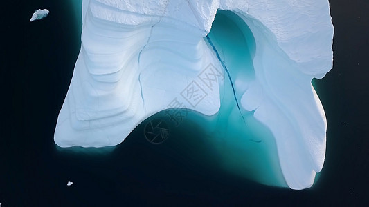 格陵兰冰山游大洋雪海洋冻结旅游峡湾太阳天空图片