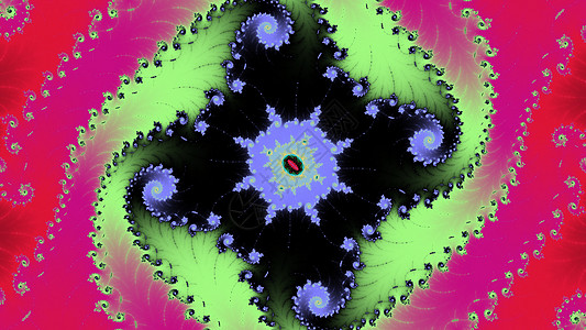 Mandelbrot 分形螺旋 colorfu螺旋形墙纸背景图片