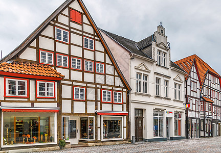 德国莱姆戈街文化装饰品城市遗产历史性框架地标建筑街道历史图片