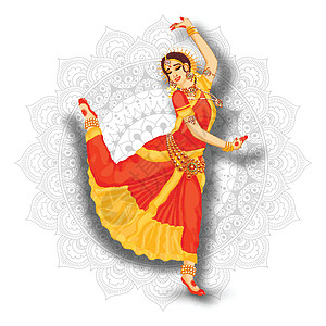 印度舞蹈设计图片