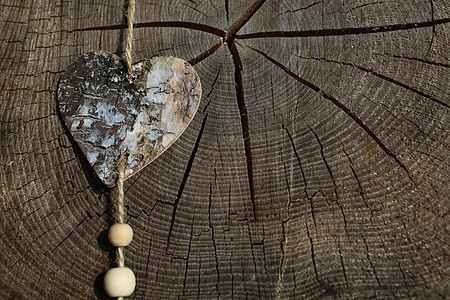 树干上的木心爱情背景木头符号婚礼乡村母亲木结构树木图片