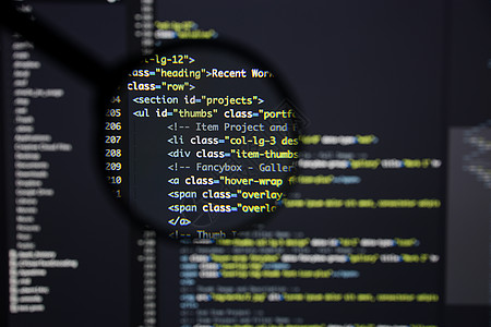 Real Html 代码开发屏幕 编程工作流程摘要 a编码命令算法监视器前端细绳托管网络商业截屏图片