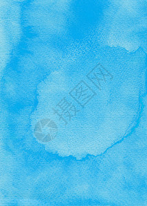 水彩背景蓝色手工创造力艺术染料墙纸墨水帆布绘画刷子图片