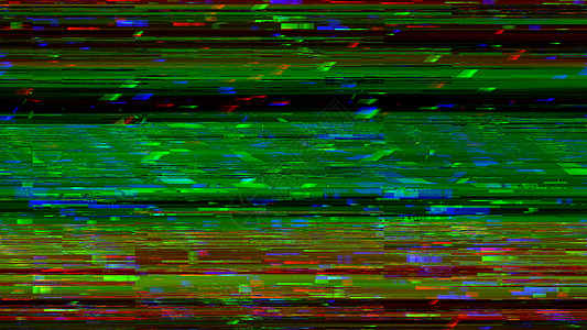 彩色显示器 3d 渲染计算机生成背景的动态电视信号干涉电缆技术展示播送手表接待屏幕噪音渠道图片