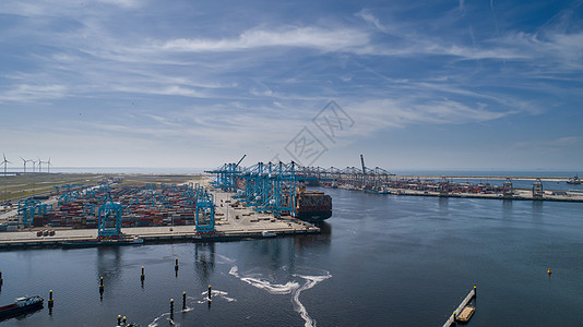 Maasvlakte 2号 鹿特丹血管卸载物流商品海关货物贸易船运货运港口图片