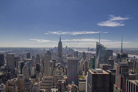 曼哈顿全景 空中图片