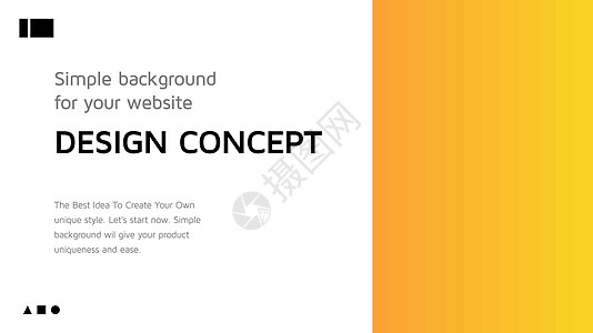 抽象矢量彩色渐变着陆页模板笔记本互联网橙子坡度体验英雄小样过渡用户黄色图片