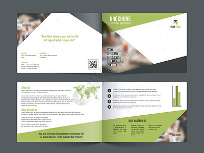 专业的商业手册传单晋升技术小册子横幅封面出版设计公司报告图片