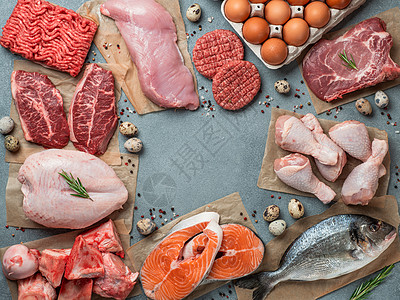 食食食食物 零碳碳概念 顶级观点食肉食物烹饪赌注碳水化合物石头猪肉低碳水动物图片