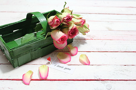 我爱你母亲鲜花结婚花束花瓣婚礼玫瑰乡村艺术粉色图片