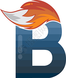 狐尾火标志标识字母表首字母设计矢量 ar公司烧伤火焰动物商业品牌身份尾巴狐狸艺术图片