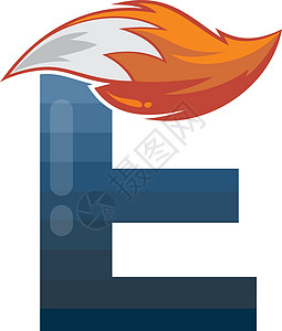 狐尾火标志标识字母表首字母设计矢量 ar烧伤品牌狐狸动物篝火公司火焰艺术商业尾巴图片
