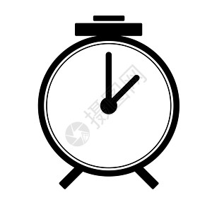 手表时间符号 孤立的时钟图标 秒表矢量图图标 卡通时钟 它制作图案平面卡通矢量图片