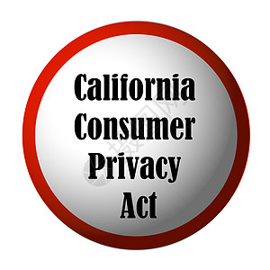 加州消费者隐私法 CCPA 个人信息请求 GDPR网站商业控制器法律身份电脑数据互联网挂锁消费者图片