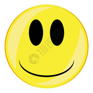Glum 笑脸按钮孤立草图徽章情感夹子快乐太阳镜艺术黄色卡通片绘画图片