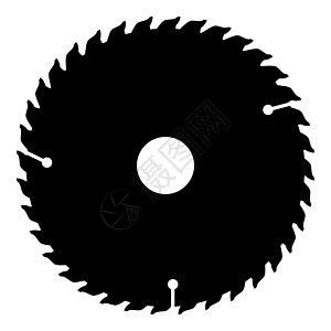 圆形磁盘图标黑色科洛牙齿机械车削危险车轮工具乐器木工工作锯片图片