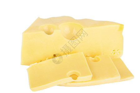 奶酪块牛奶食品美食小吃黄色三角形奶制品产品熟食早餐图片