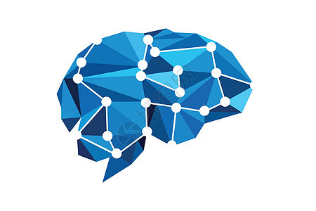大脑连接标志设计数字大脑标志模板Brain log数据风暴智力技术拼图思考中心商业知识标识图片
