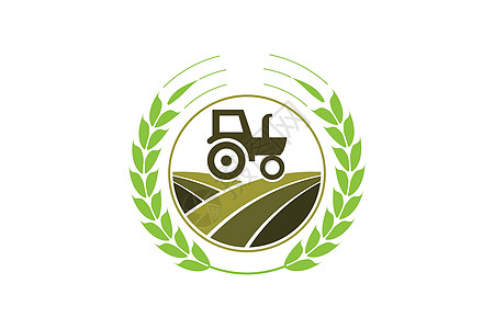 农业小麦标志模板矢量图标设计农场粮食面粉食物植物麸质收成市场玉米标识图片