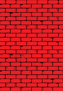 明亮的红砖墙背景风化棕色红色空白插图建筑图片