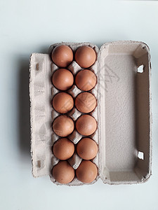 无毒鸡蛋托盘时间烹饪早餐食品农场食物蛋壳健康团体背景
