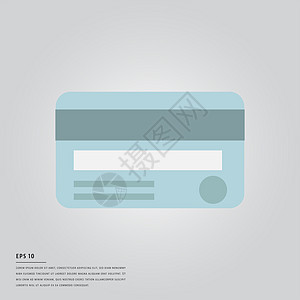 信用卡的矢量图像背景图片