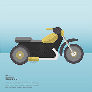 文本和摩托车背景图片