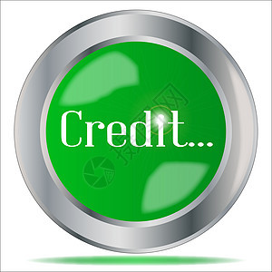 信用信贷说明会计操作保护插图按钮绘画帐户绿色艺术背景图片