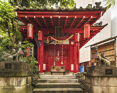 神社绳索表意文字日本高清图片